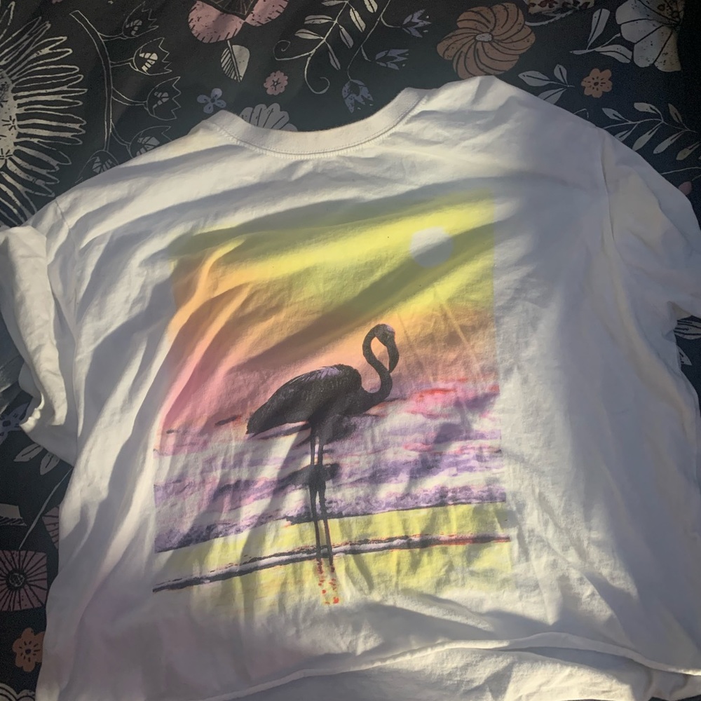 Size xxl crop beach vibes  tee
